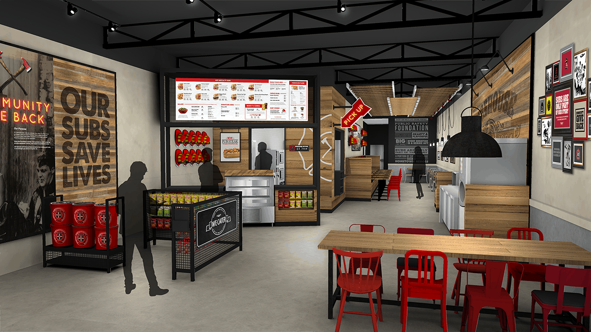 Firehouse Subs to roll out first major redesign in 25 years. Big Red